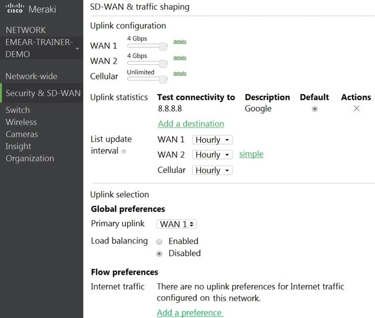 Cisco Meraki Solutions Specialist (500-220) exam questions 8